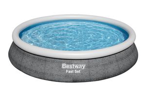 Bestway Fast Set 457 x 84 cm Aufblasbares Schwimmbecken