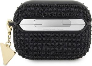 Guess Rhinestone Triangle Charm Guaphdgtpk Hülle Für Airpods Pro - Schwarz
