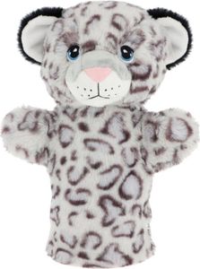 Keel Toys Keeleco pluszowa eko pacynka na rękę 27 cm - śnieżna pantera