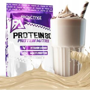 ProActive Molkenproteinkonzentrat WPC 80 protein 2,25kg Eiweißpulver Proteinpulver geschmack: weisse Schokolade