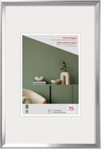 Walther, DEX460S, Desire Kunststoffrahmen 040X060 cm SILBER