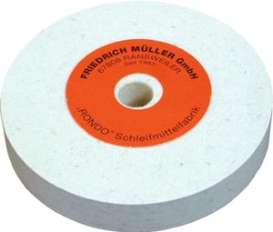 Plstený leštiaci kotúč Ø200xŠ25x20mm vlnená plsť MÜLLER