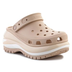 CROCS CLASSIC MEGA CRUSH CLOG Beige