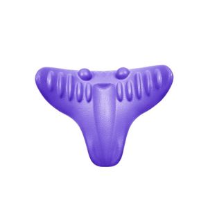 INF Nacken- und Schulterentspanner, Nackenstrecker, Halswirbel-Traktionsgerät Violett