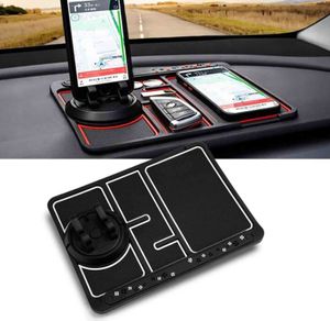 4 in1 Auto Rutschfeste Handy Pad Matte Universal Auto Armaturenbrett iPhone-GPS-Halter