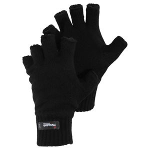 Pánské zimní rukavice Thinsulate Heatguard, bez prstů GL575 (M/L) (Černá)