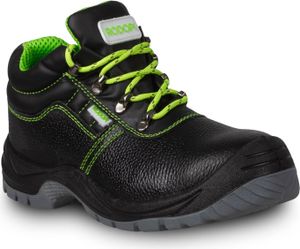 RODOPI Airgee-Protect S3 Arbeitsschuhe für Herren und Damen Spaltleder Gr.44 Sicherheitsschuhe durchtrittsicher EN ISO 20345:2011 Stahlkappenschuhe