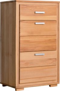 Schuhschrank Schuhkipper Genf 61 cm Kernbuche massiv geölt