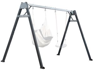 Potenza detská hojdačka dvojitá hojdačka pre deti a hojdacia sieť záhradná hojdačka hojdací rám hojdacia súprava kovový rám 250x207 cm I záhradné doplnky Potenza detská hojdačka dvojitá hojdačka pre deti a hojdacia sieť záhradná hojdačka hojdací rám hojdacia súprava kovový rám 250x207 cm I záhradné doplnky
