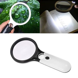 LED Lupe 10 20 Fach Licht Leselupe Lampe Juwelierlupe Handlupe Vergrößerungsglas