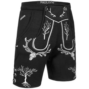 PAULGOS Pánské kalhoty Trachten - Design Trachten Lederhose - JOK6 - k dispozici ve 3 barvách - velikosti S - 5XL