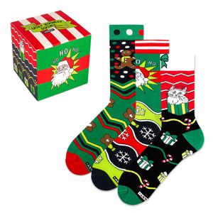 ZOOKSY Weihnachten Socken für Damen und Herren, UGLY Weihnachtssocken - CHRISTMAS BOX, 36-40
