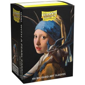 ART12058 - Kunstvolle Schutzhüllen für Karten: Classic - The Girl with The Pearl Earring (100 Stk)