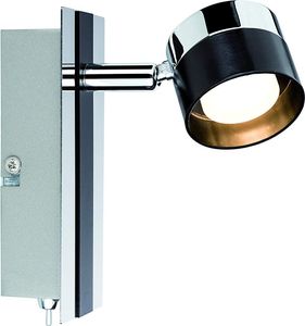 Paulmann Deckenleuchte LED 1x3W Stage 230V, Schwarz/Chrom