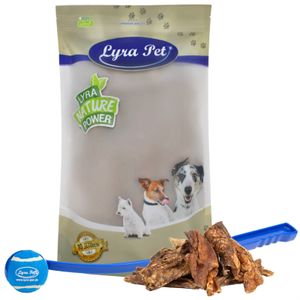 5 kg Lyra Pet® Rinderlunge + Ballschleuder