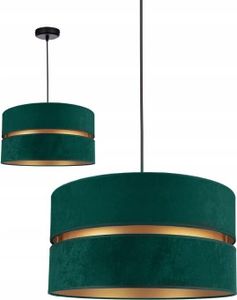 Hängelampe Pendellampe Deckenlampe Gelb Schwarz Grün Beleuchtung Hängeleuchte Pendelleuchte aus Serie TAD34 (Dunkelgrün)