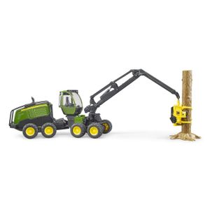 John Deere 1270G Harvester mit Baumstamm