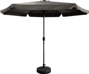 Aga Sonnenschirm, Gartenschirm MR2027 Ø 300 cm Dunkelgrau