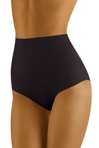 Wolbar wb411 dame slip taillenmieder figurformend unterhose shapewear, schwarz, xl