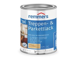 Remmers Treppen- & Parkettlack seidenmatt farblos 0,75 l, Parkett Versiegelung