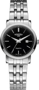 Roamer Classic Line Damen Armbanduhr Analog Datum Lederband 709844 SL3