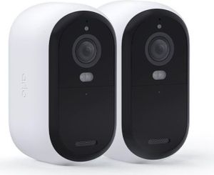 ARLO ESSENTIAL 2 2K Outdoor Camera 2pack W/2 Solar Panel BNDL