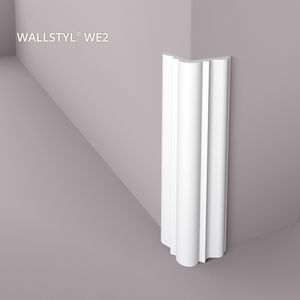 Kantenschutz WE2 WALLSTYL 36 x 36 x 2000 mm Eckschutzprofil Polystyrol Weiß NMC Kantenschutz WE2 WALLSTYL 36 x 36 x 2000 mm Eckschutzprofil Polystyrol Weiß NMC