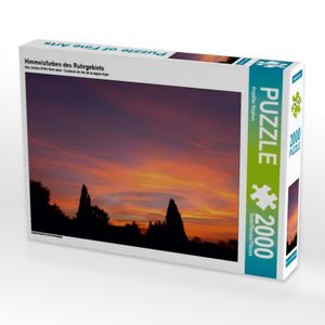 CALVENDO Puzzle Himmelsfarben des Ruhrgebiets 2000 Teile Puzzle quer
