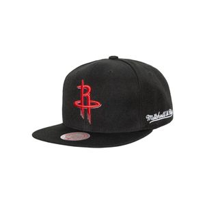 Mitchell & Ness Snapback NBA English Dropback Houston Rockets black