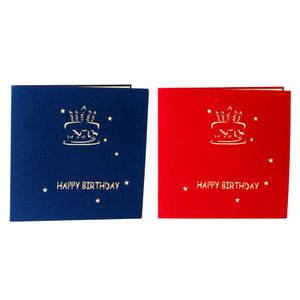 Alles Gute zum Geburtstag-Pop-Up-Karten, Kuchen-Pop-Up-Papierkarten, 3D-Pop-Up-Geburtstagsgeschenkkarten für Mädchen, Jungen, Familien,(Stil 3)