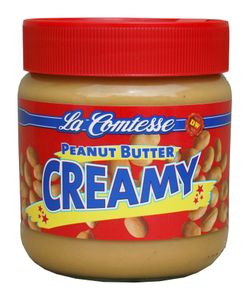 La Comtesse Peanut Butter Creamy extra cremige Erdnusscreme 350g