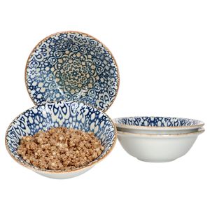 Alhambra 4er Set Bowl-Schale 250ml 4 Personen Salat-Schüssel Dessert-Schälchen