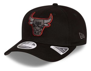 New Era - NBA Chicago Bulls Neon Pop Outline 9Fifty Stretch Snapback Cap - Schwarz : Schwarz M-L