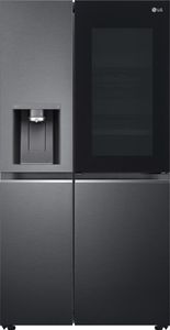 LG GSXV90MCDE Side-by-Side Kühlschrank mit InstaView Door-in-Door (635 Liter Kapazität, Festwasseranschluss,