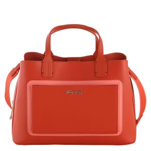 Tommy Hilfiger Kurzgriff Tasche Iconic Tommy Satchel rustic clay