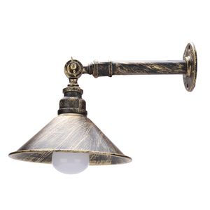 E27 90-250V Lampa ścienna w stylu retro Antyczny kinkiet rurowy do przedpokoju baru kawiarnianego