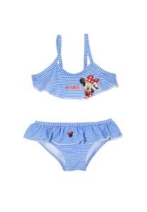 Minnie Mouse Bikini-Set Badeanzug Bademode, Farbe:Blau, Größe Kids:86
