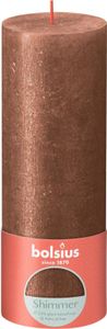 Bolsius Rustik Kerze Kupfer 190/68mm