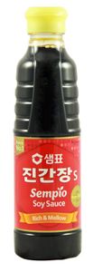 [ 500ml ] SEMPIO JIN S Sojasauce / Koreanische Sojasoße / Soy Sauce / ohne Einsatz genetischer Modifikationstechniken