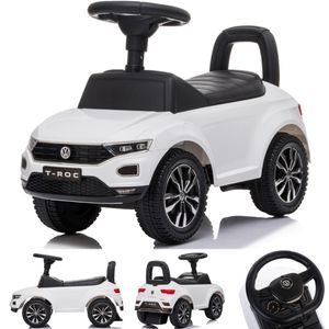 Rutscher Rutschauto Volkswagen T-Roc Rutschfahrzeug Spielzeug ab 1 Jahr weiß
