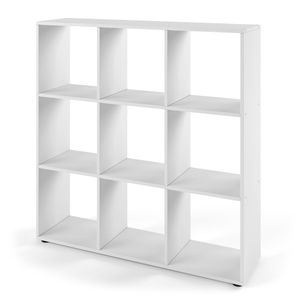 Livinity® Raumteiler Nove, 104 x 108 cm, Weiß