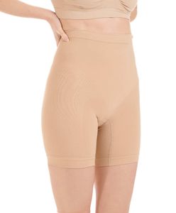 Shaping-Unterwäsche - Shaping Shorts Damen - Bauchweg-Hose - Shapewear - Shapingpants - Einzelpack (M-L, Beige) 5600