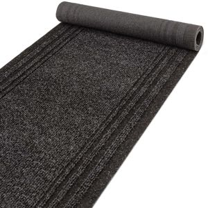 Teppich Flurläufer Läufer Textil PASSAT Gestreift Creme Robust Wasserabweisend Breite 67 cm Länge 120 cm