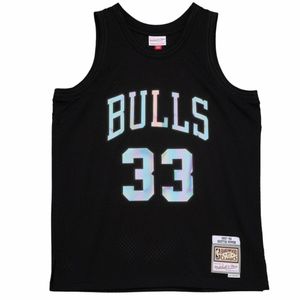 Mitchell & Ness Tshirts Nba Swingman Scottie Pippen Chicago Bulls, SMJYLF19035CBUBLCK97SPI, Größe: 188