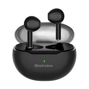 Blackview AirBuds 6 In Ear Kopfhörer Bluetooth, Kopfhörer Bluetooth 5.3, Noise Cancelling, Touch Sensoren, 4 Mikrofon, IPX7 Wasserdicht, schwarz