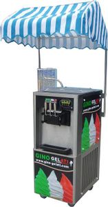 Eismaschinen-Waffelhalter für Gino Gelati Softeismaschinen Eismaschinen-Waffelhalter für Gino Gelati Softeismaschinen