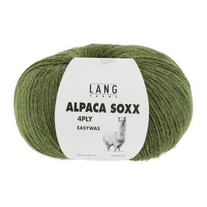 Lang Yarns - Alpaca Soxx 4-fach/4-PLY 0017 grün melange