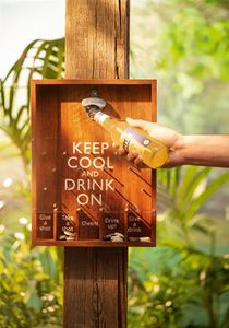 Trinkspiel "Keep Cool" Party Flaschenöffner Bierspiel Bar Roulette