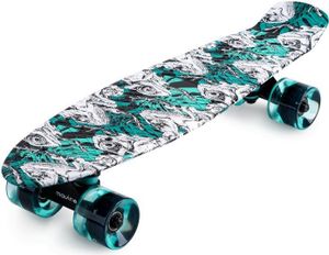 Pennyboard MOVINO Chameleon (DoublePrint) so svietiacimi kolieskami, 56 cm Pennyboard MOVINO Chameleon (DoublePrint) so svietiacimi kolieskami, 56 cm