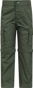 Mountain Warehouse - Dětské kalhoty - Active MW236 (104) (Khaki zelená)